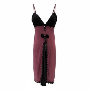 NEW Pink & Black Lace Nightgown – In Original Packaging (Med)